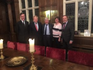 Dr. Christopher Moran hosts Prime Minister Boris Johnson ...